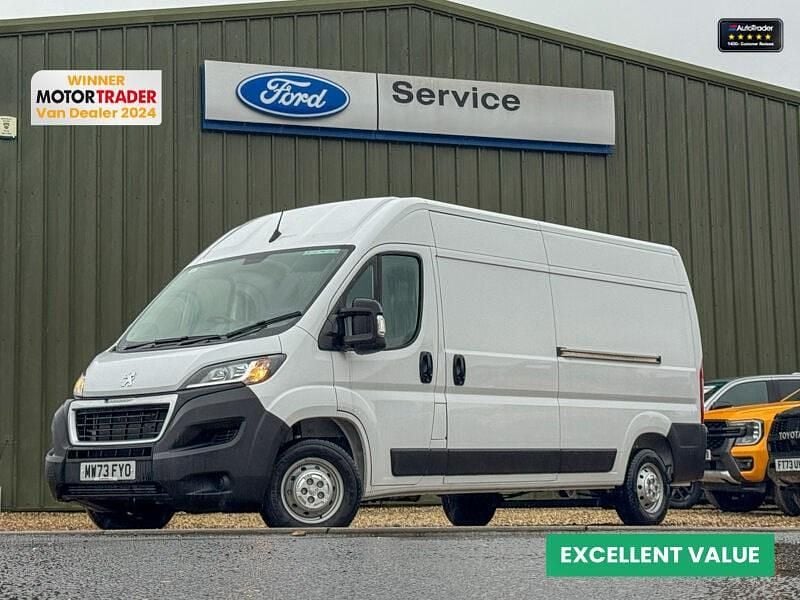 White Used 2023 Peugeot Boxer Premium Van | £20,990 (Fair price) - Image 1/4