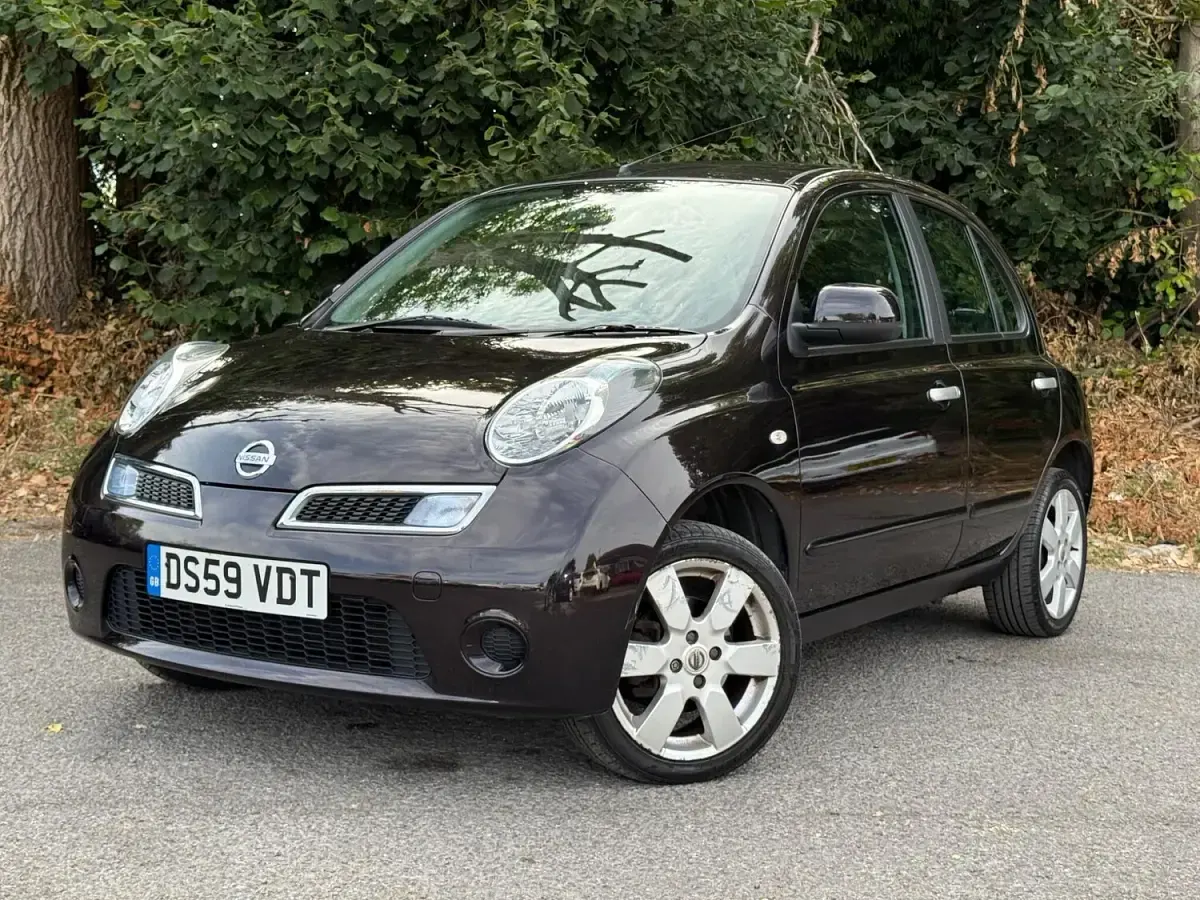 Used Nissan Micra Acenta 80 HP (58 kW) 2010 Black Hatchback