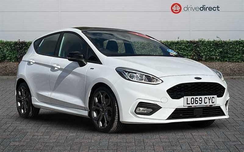 White Used 2019 Ford Fiesta ST-Line Hatchback | £10,250 (Fair price) - Image 1/4