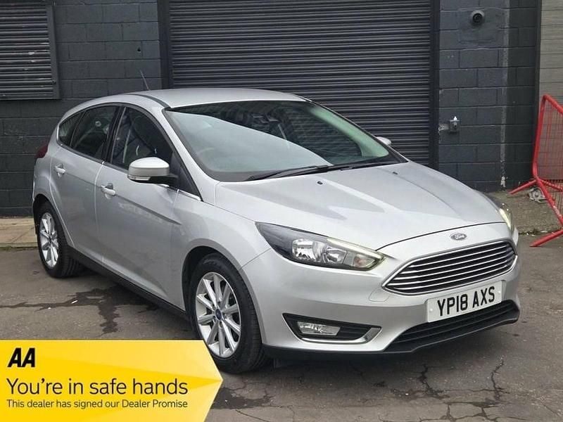 Silver Used 2018 Ford Focus Titanium Hatchback | £7,495 (Super price) - Image 1/4