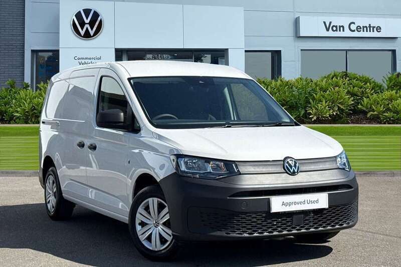 White New 2025 VW Caddy Maxi Business MPV | £25,188 (Fair price) - Image 1/4