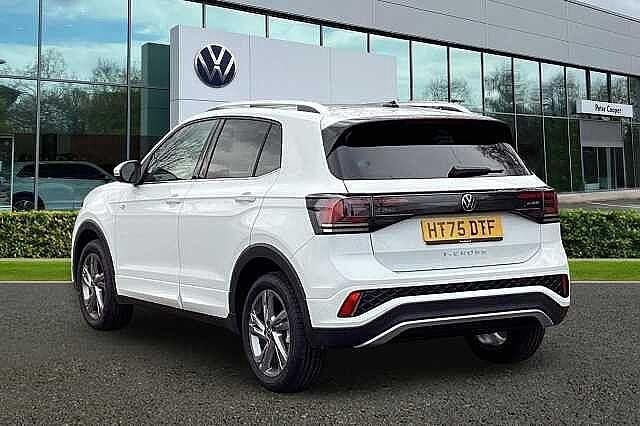 New VW T-Cross R-line 113 HP (83 kW) 2026 White SUV
