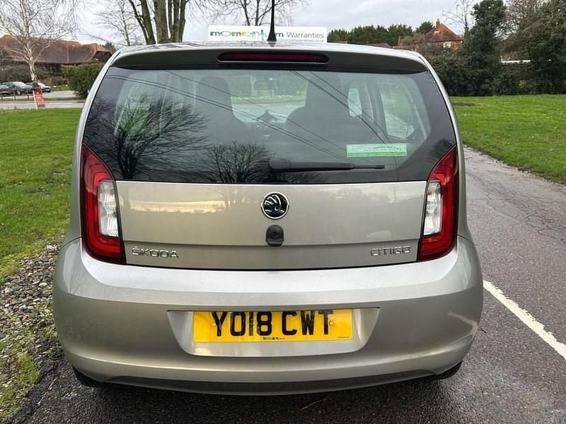 Used Skoda Citigo SE 60 HP (44 kW) 2018 Silver Hatchback