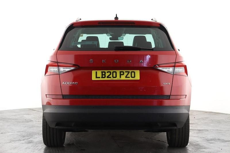 Used Skoda Kodiaq 186 HP (136 kW) 2020 Red SUV