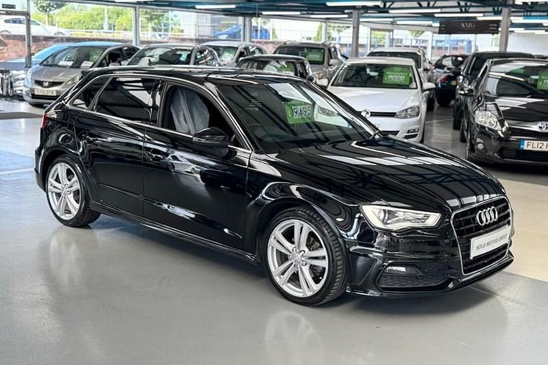 Black Used 2016 Audi A3 S-Line Hatchback | £9,495 (Good price) - Image 1/1