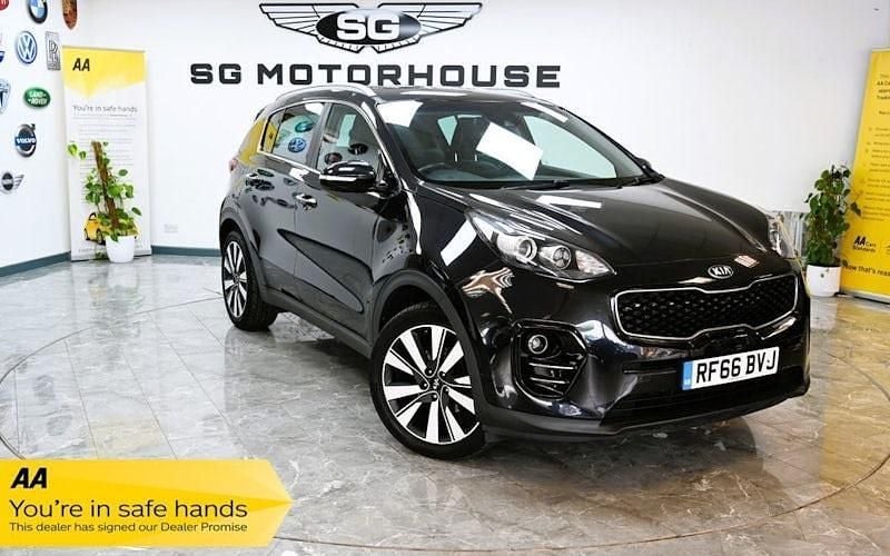 Black Used 2016 Kia Sportage 3 SUV | £10,495 (Fair price) - Image 1/4