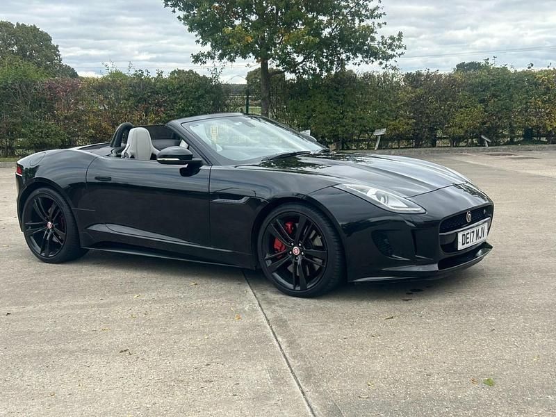Black Used 2017 Jaguar F-Type Supercharged Cabriolet | £27,995 (A bit pricey) - Image 1/4
