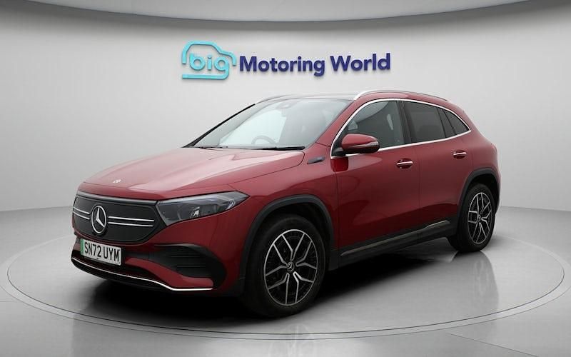 Used Mercedes EQA250+ AMG line 139 kW (190 HP) 2022 Red SUV