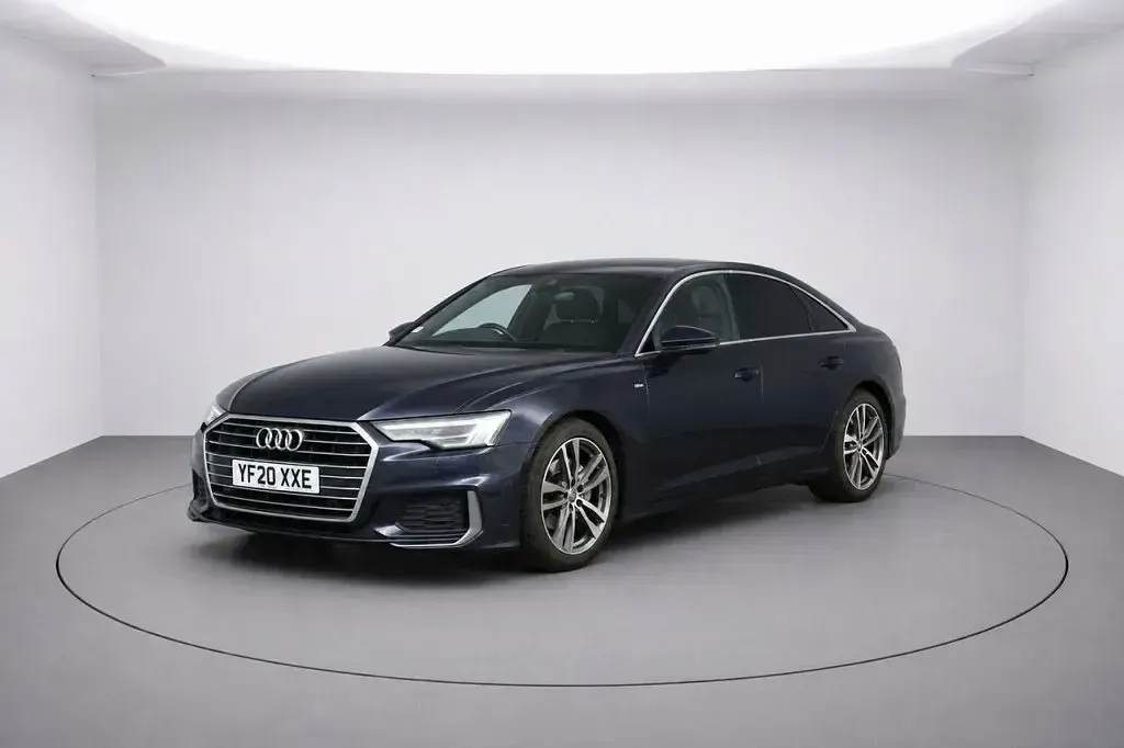 Used Audi A6 S-Line 2020 Blue Sedan