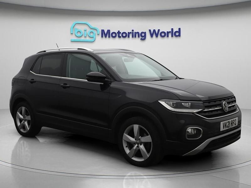 Black Used 2021 VW T-Cross SEL SUV | £14,300 (Fair price) - Image 1/4