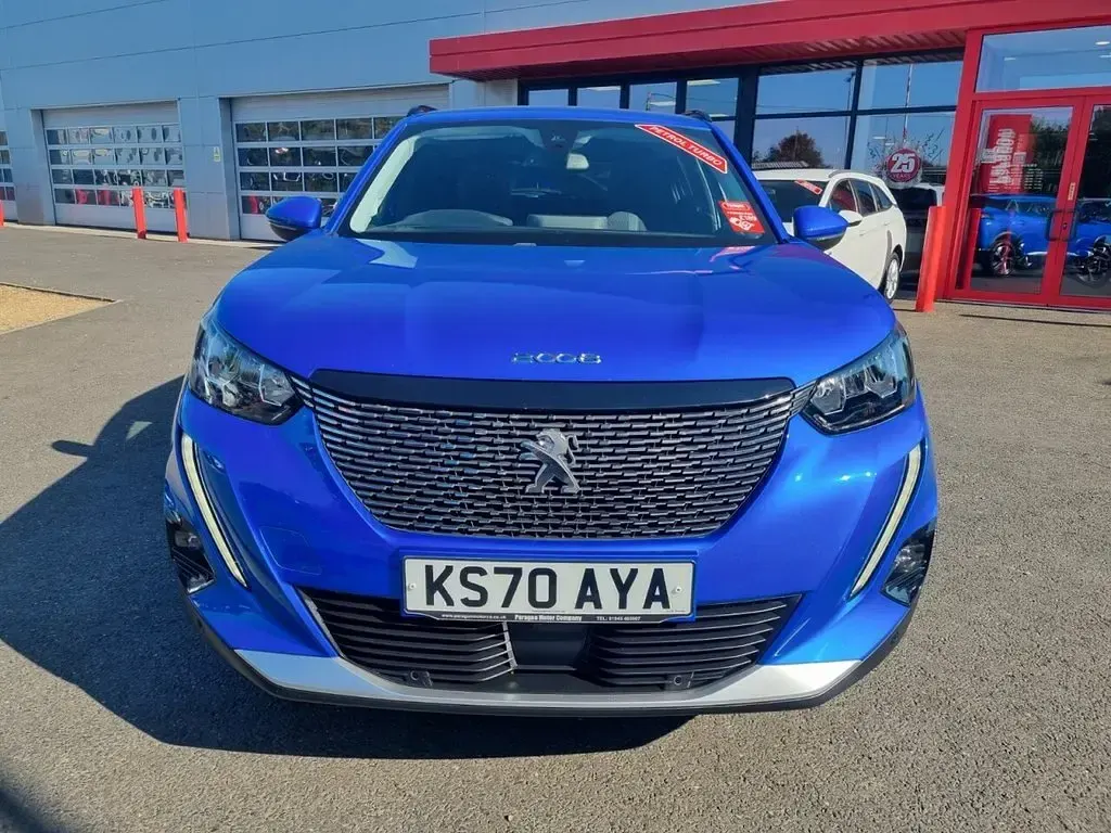 Used Peugeot 2008 Allure 130 HP (95 kW) 2020 Blue SUV