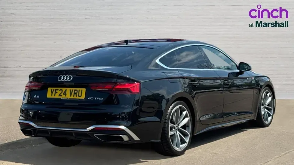 Used Audi A5 Sportback S-Line 204 HP (150 kW) 2024 Black Hatchback