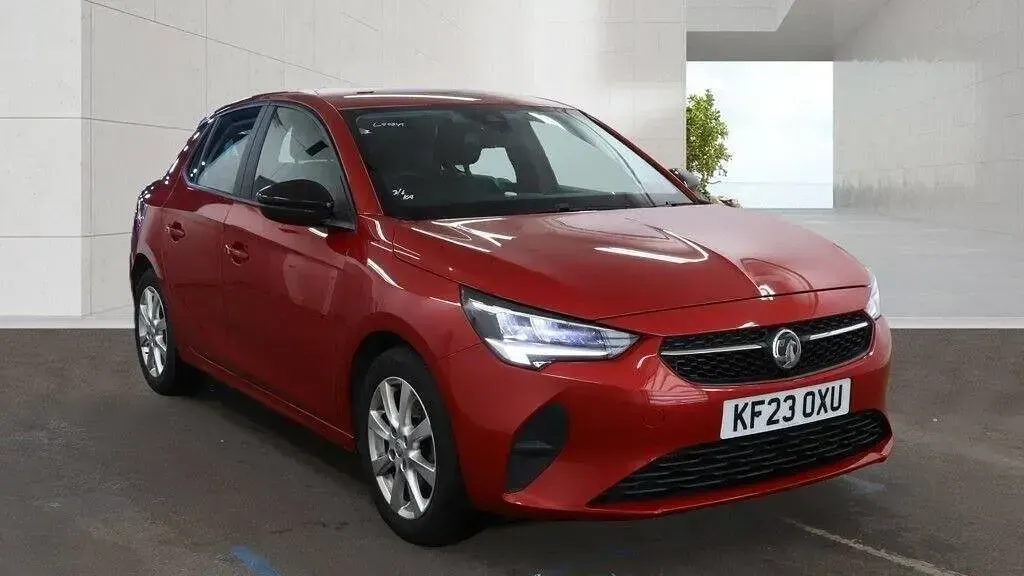 Used Vauxhall Corsa Design Edition 100 HP (73 kW) 2023 Red Hatchback