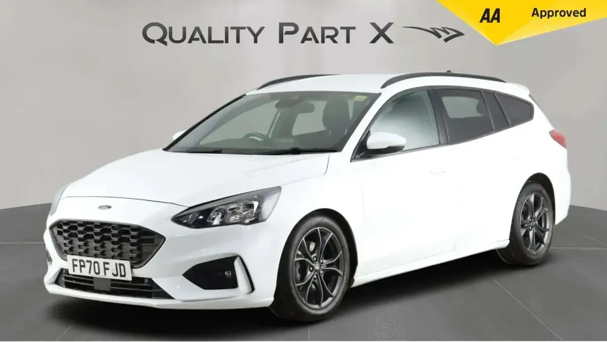 Used Ford Focus ST-Line 150 HP (110 kW) 2021 White Estate