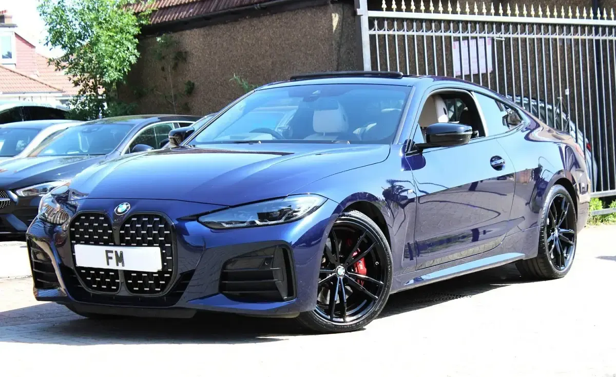 Used BMW M440 M Sport 2021 Blue Sedan