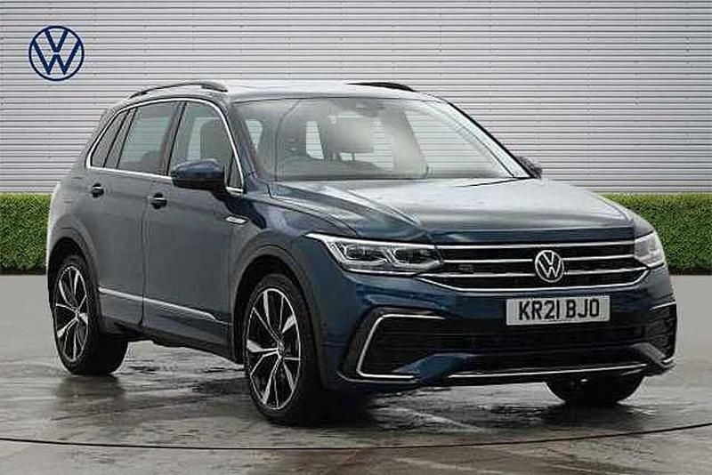 Used VW Tiguan R-line 2021 Blue SUV