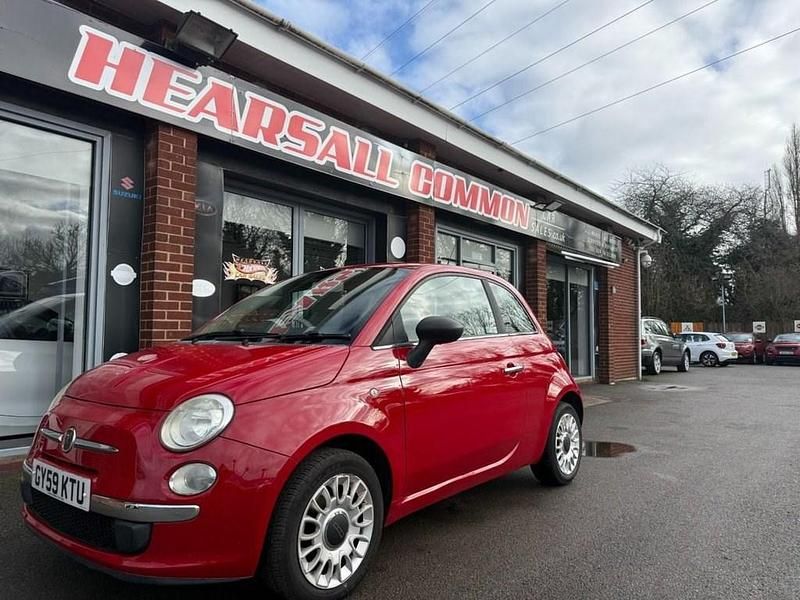 Used Fiat 500 Pop 69 HP (50 kW) 2009 Red Hatchback