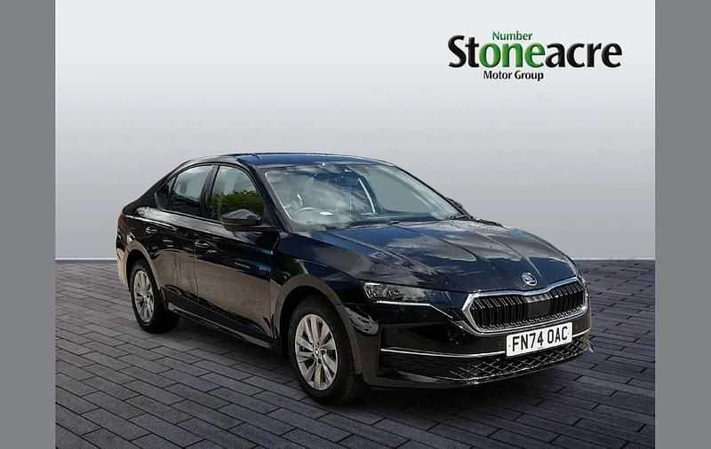 Used Skoda Octavia SE Technology 113 HP (83 kW) 2024 Black Hatchback