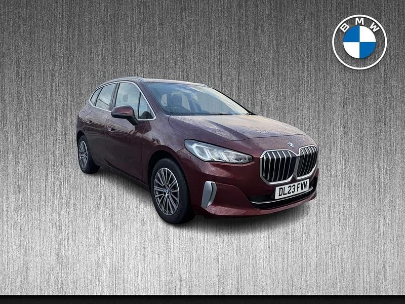 Used BMW 220 Active Tourer Luxury Line 168 HP (123 kW) 2023 Red MPV