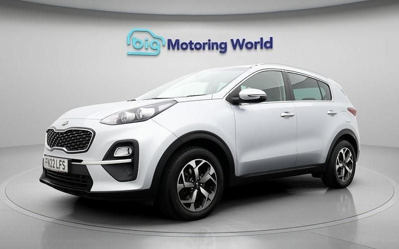 Used Kia Sportage 136 HP (100 kW) 2021 Silver SUV