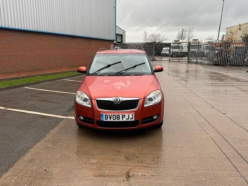 Orange Used 2008 Skoda Fabia Estate | £1,299 (Super price) - Image 1/4