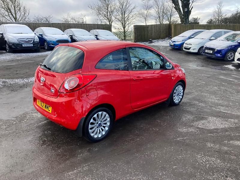 Used Ford Ka Zetec 2012 Red Hatchback