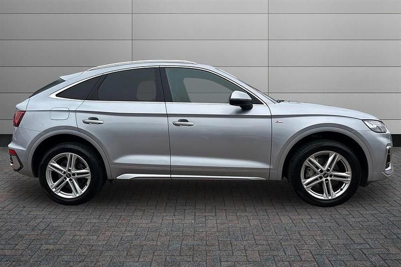 Used Audi Q5 S-Line 204 HP (150 kW) 2023 Floret silver SUV
