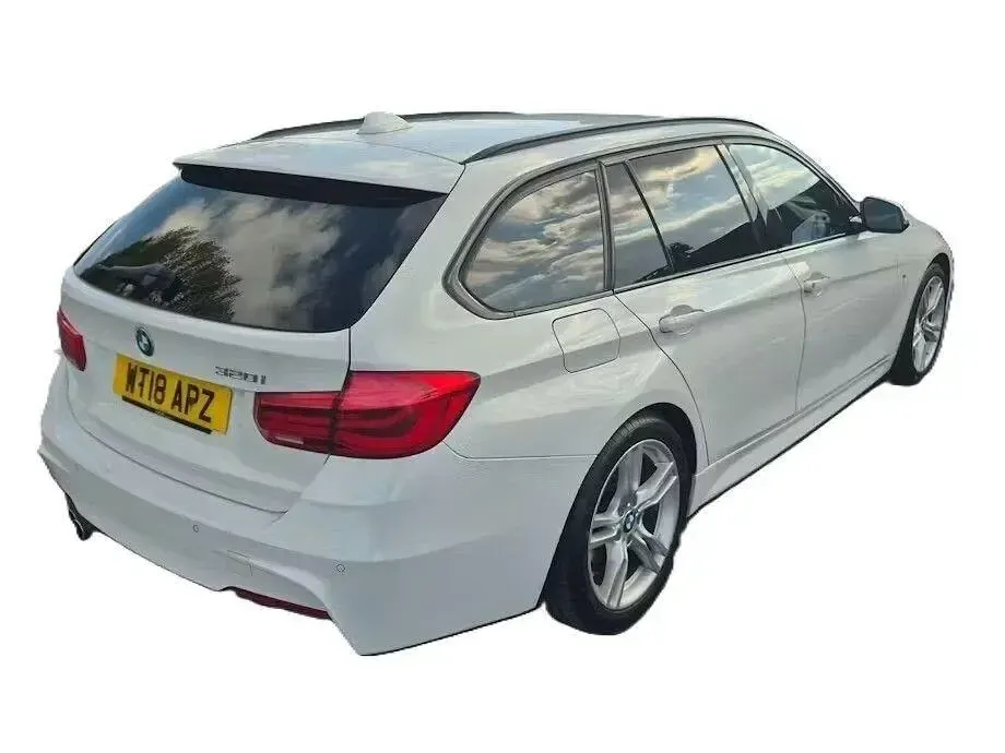 Usado BMW 320 M Sport 184 CV (135 kW) 2018 Blanco Familiar