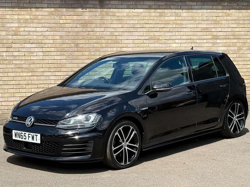 Black Used 2015 VW Golf VII GTD Hatchback | £8,375 (Fair price) - Image 1/3