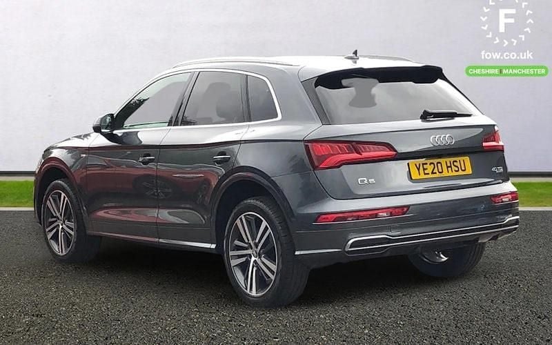 Usado Audi Q5 S-Line 190 HP (139 kW) 2020 Cinzento SUV