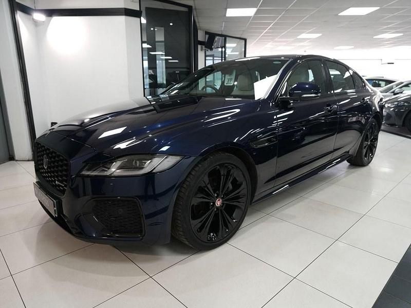 Begagnad Jaguar XF R-Dynamic 204 HK (150 kW) 2023 Blå Sedan