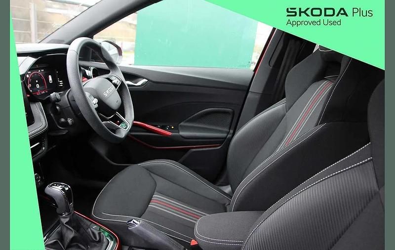 Used Skoda Fabia Monte Carlo 113 HP (83 kW) 2025 Red Hatchback