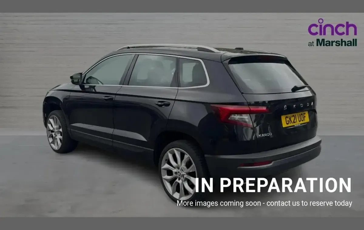Second-hand Skoda Karoq SE L 150 CP (110 kW) 2021 Negru SUV