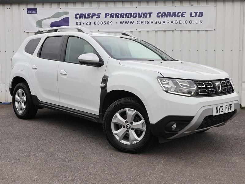 Used Dacia Duster Comfort 2021 White Hatchback
