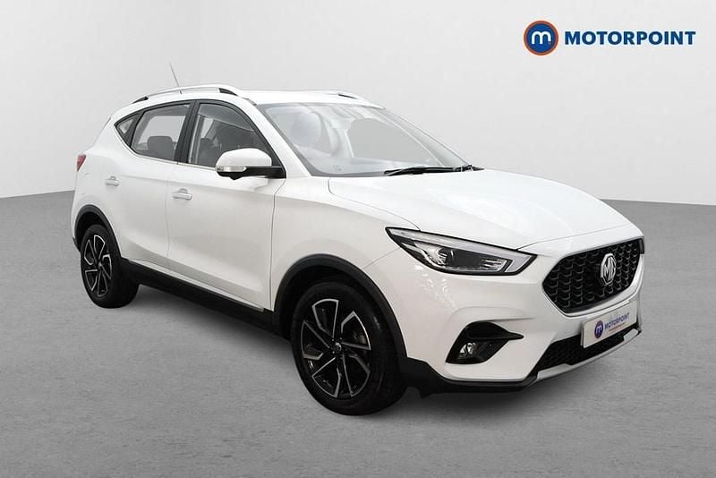 White Used 2022 MG ZS Exclusive Sedan | £12,949 (Fair price) - Image 1/4