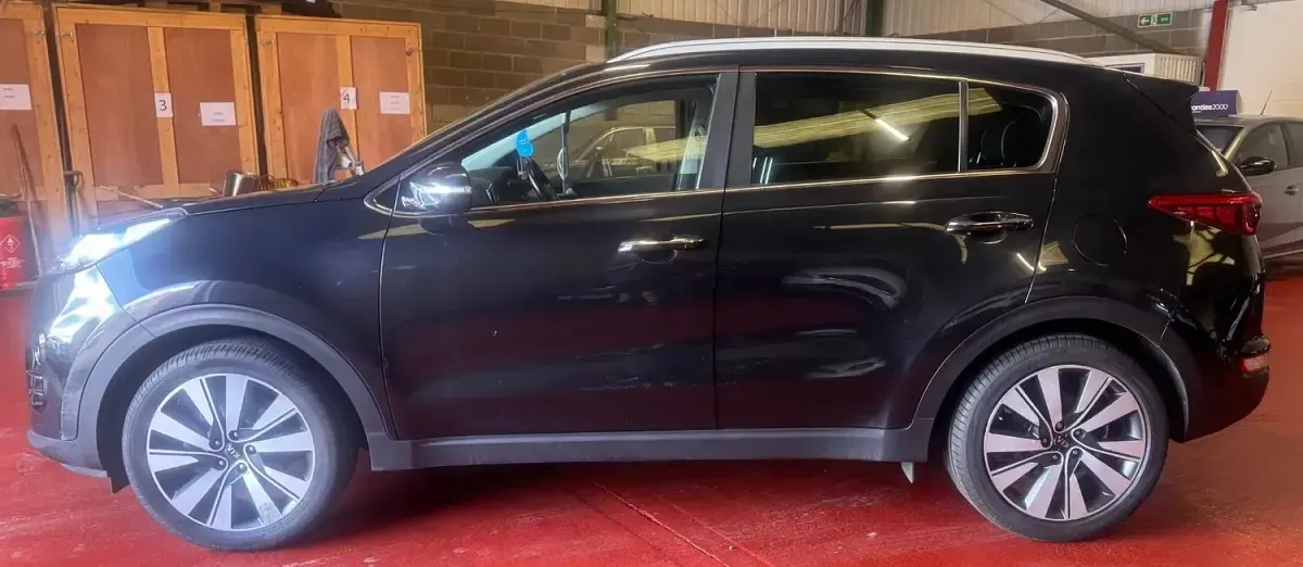 Used Kia Sportage 115 HP (84 kW) 2017 Black SUV
