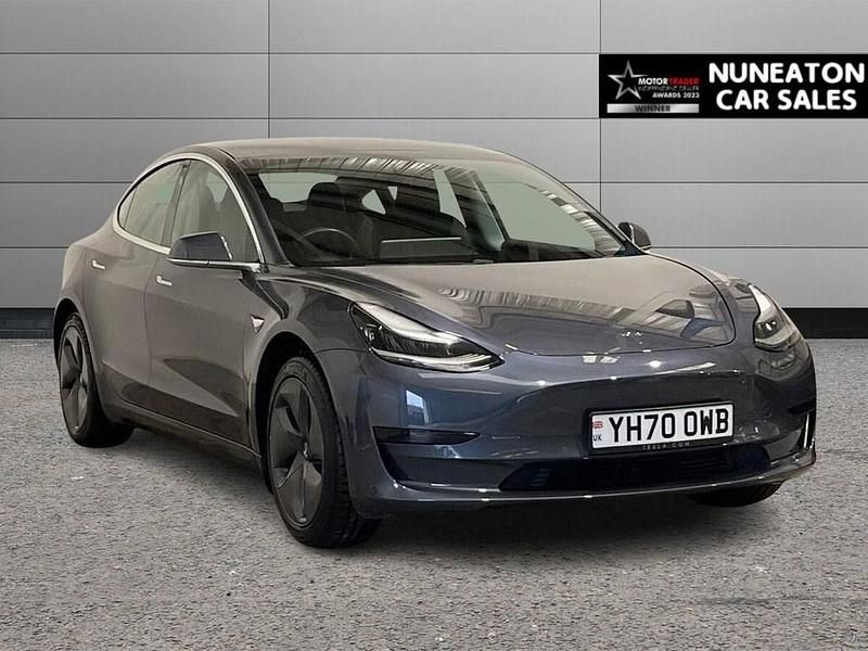 Used Tesla Model 3 Standard Range 239 kW (325 HP) 2020 Grey Sedan