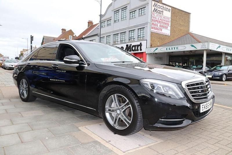 Used Mercedes S350L SE 2015 Black Sedan