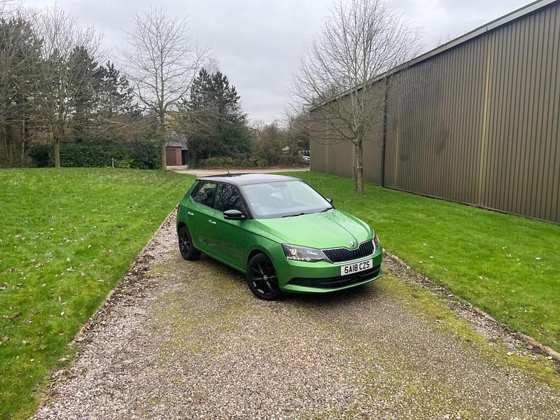 Used Skoda Fabia Colour Edition 2018 Green Hatchback