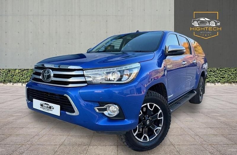 Used Toyota HiLux 150 HP (110 kW) 2018 Blue Pickup