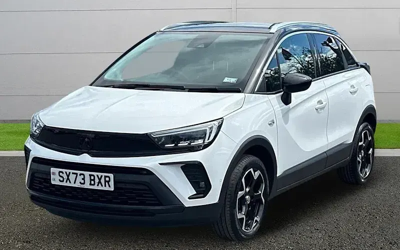 Used Vauxhall Crossland Ultimate 131 HP (96 kW) 2023 White SUV