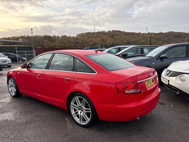 Used Audi A6 2008 Red Sedan