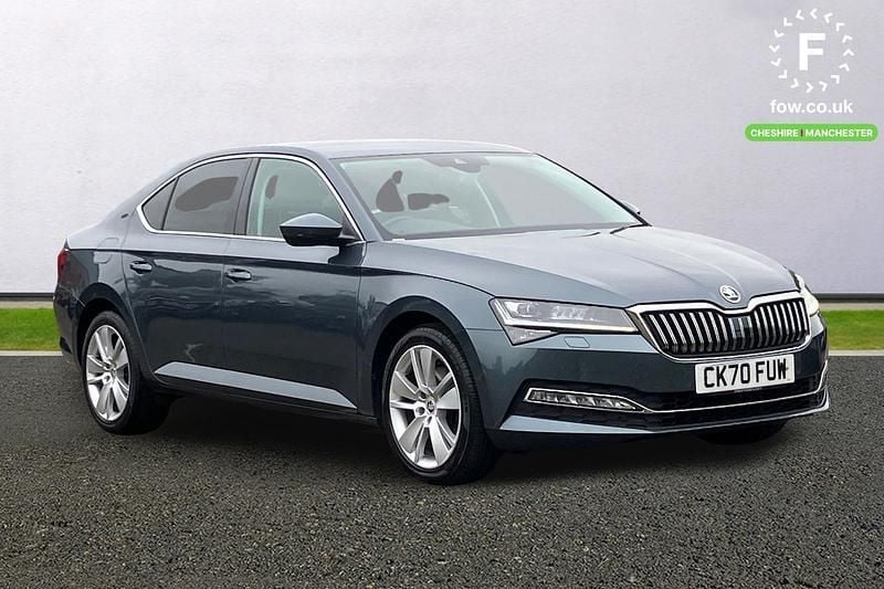 Grey Used 2020 Skoda Superb SE L Hatchback | £17,599 (Fair price) - Image 1/4