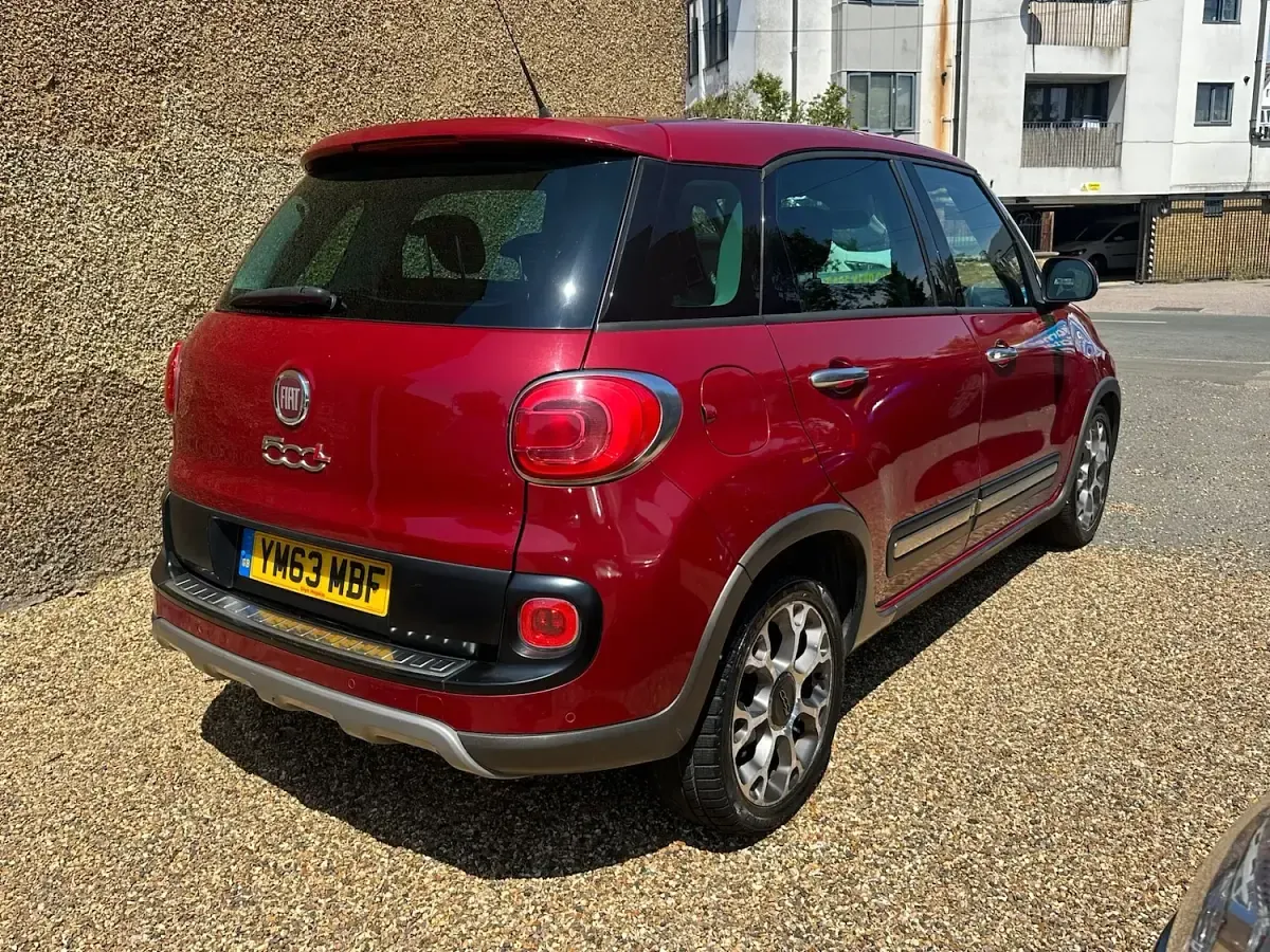 Used Fiat 500L Trekking 2014 Red MPV