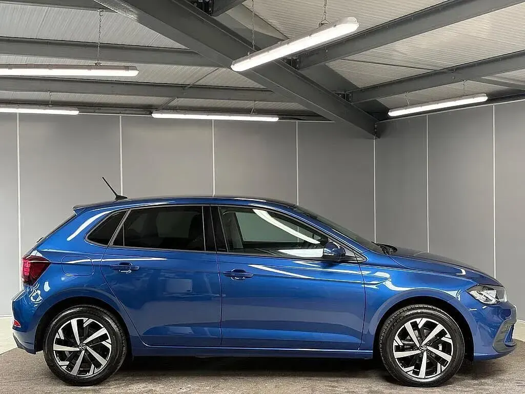 Used VW Polo Match 95 HP (69 kW) 2025 Blue Hatchback