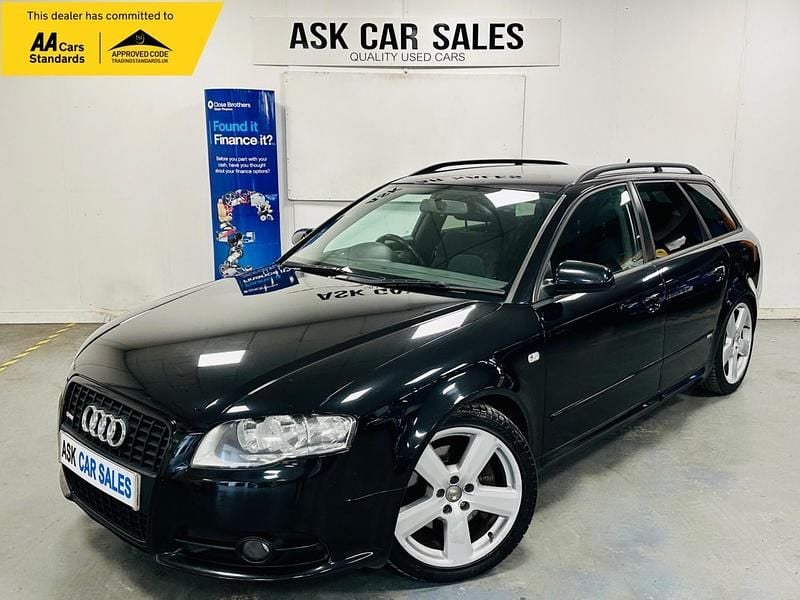 Black Used 2007 Audi A4 S-Line Estate | £4,495 - Image 1/4