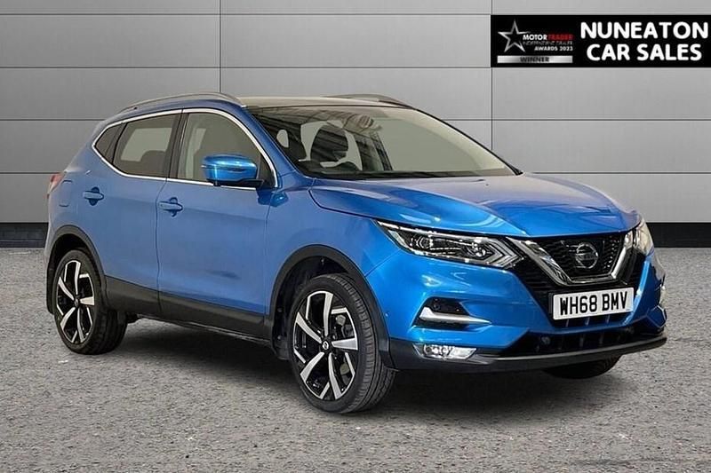 Blue Used 2018 Nissan Qashqai Tekna SUV | £12,900 (Fair price) - Image 1/1