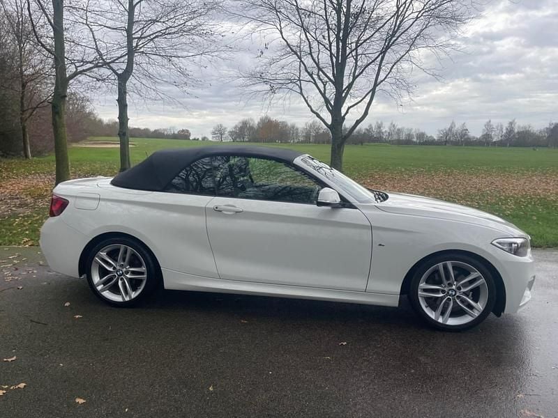 Used BMW 220 M Sport 2015 White Cabriolet