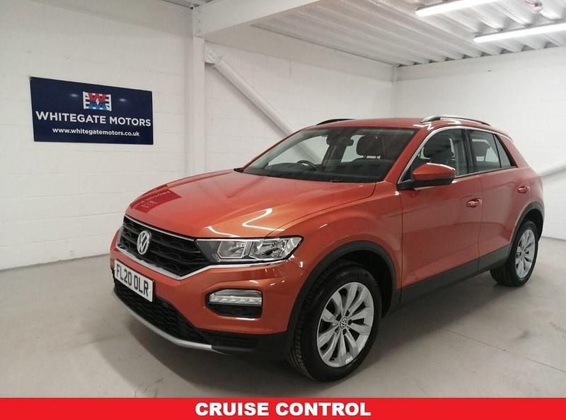 Used VW T-Roc SE 115 HP (84 kW) 2020 Orange SUV