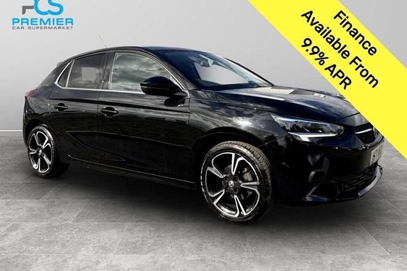 Used Vauxhall Corsa Edition 75 HP (55 kW) 2021 Black Hatchback